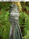 DD Sleeve Snakeskin olivgrün - Schutzhülle für Outdoor Hängematten by DD Hammocks MA-21810 